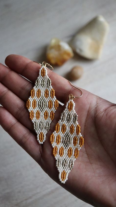 Beaded earrings patterns