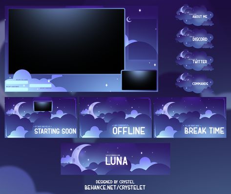 Twitch Streaming Setup, Streaming Setup, Overlays Cute, Arts Stream, Twitch Channel, Aesthetic Art, Digital Paper, Service Design, Logo Design