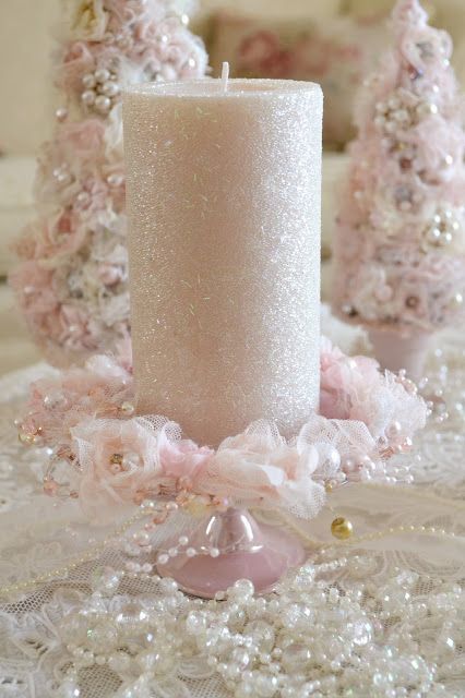 Jennelise Pink And White Christmas, Victorian Ideas, Chirstmas Decor, 2023 Ideas, Girly Christmas, Shabby Christmas, Romantic Christmas, Pink Christmas Decorations, Pink Winter