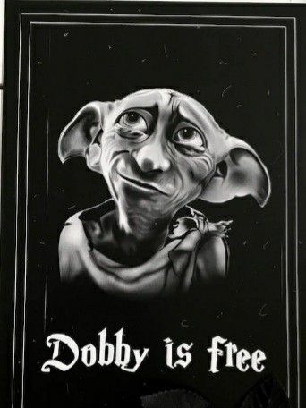 Free Dobby, Hp Tattoo, Potter Tattoo, Harry Potter Tattoo, Design Drawings, Tattoo Design Drawings, Designs To Draw, Tattoo Design, Tattoo Designs