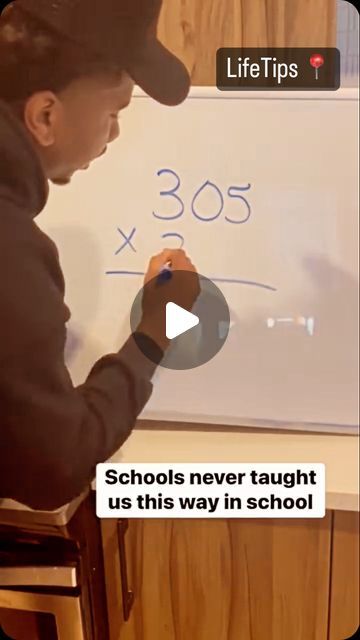 Delly Daphney on Instagram: "Multiplication made easy #education" Easy Maths Tricks, How To Learn Multiplication Tables Fast, Easy Multiplication Tricks, Multiplication Projects, Math Solutions, Multiplication Fun, Multiplication Tricks, Math Hacks, Math Tips