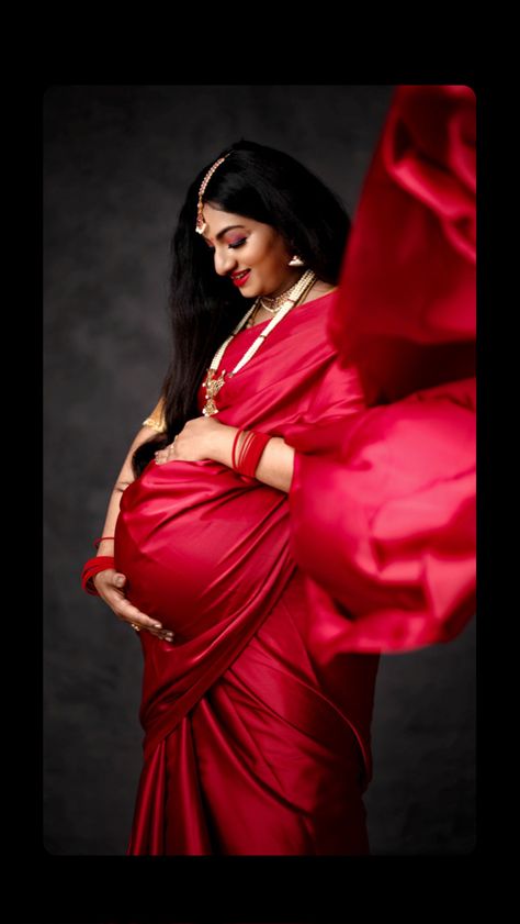 Indian Goddess Maternity Shoot, Bollywood Maternity Shoot, Sari Maternity Shoot, Maternity Photo Shoot Ideas In Saree, Pregnant Lady Photoshoot, Maternity Shoot In Saree At Home, Pregnancy Saree Photoshoot, Saree Pregnancy Photoshoot, Maternity Photoshoot Indian