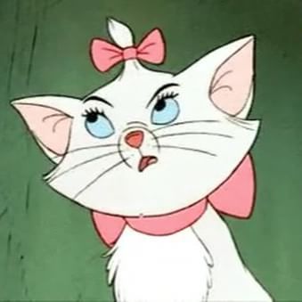 Forever #Mood 🙄😉 Aristocats Marie, Childhood Characters, Disney Characters Wallpaper, Lola Bunny, Marie Cat, Disney Cats, The Aristocats, Disney Icons, Marie Aristocats