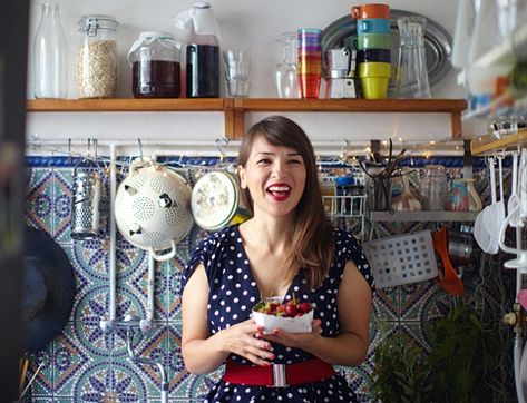 DIY: Mad Men Dinner Party with Rachel Khoo - Remodelista Rachel Khoo Style, Small Parisian Apartment, Rachel Khoo Kitchen, Rachel Khoo Recipes, Rachel Khoo, Paris Kitchen, Chef Work, Domestic Goddess, Parisian Apartment