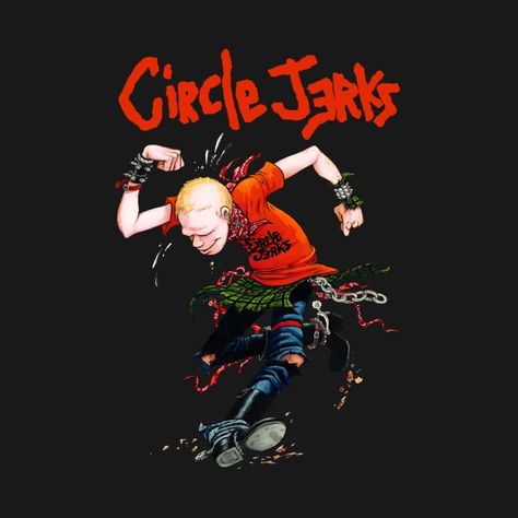 circle jerks  symbol by zonders Circle Jerks, Estilo Punk, Male Art, Shirt Designs, Tshirt Designs, T Shirts, Art Prints, Art