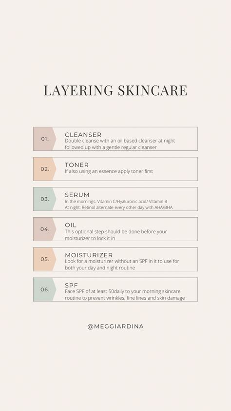 Layering Skincare, Layer Skincare, Skincare Steps, Haut Routine, Skin Facts, Face Routine, Skin Advice, Skin Care Routine Order, Basic Skin Care Routine