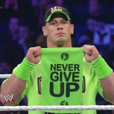 John Cena - Never Give Up Jone Cena, Logical Fallacies, Never Give Up Quotes, Giving Up Quotes, Block Chain, Wrestling Wwe, Making Extra Cash, Up Quotes, John Cena