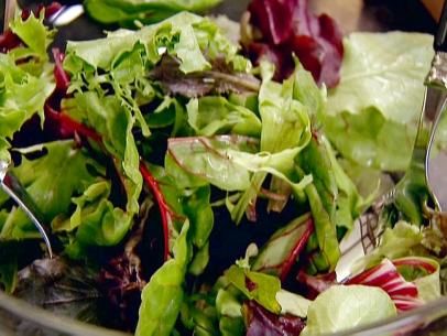 Get Green Salad Vinaigrette Recipe from Food Network Salad Vinaigrette, Simple Balsamic Vinaigrette, Olive Oil Salad, Champagne Vinaigrette, Green Salad Recipes, Ina Garten Recipes, Vinaigrette Recipe, Vinaigrette Recipes, Barefoot Contessa