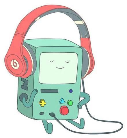 BMO with Beatz headphones Adveture Time, Land Of Ooo, A Cartoon Character, 200 Followers, Finn The Human, Jake The Dogs, Ice King, Adventure Time Art, Cartoon Shows