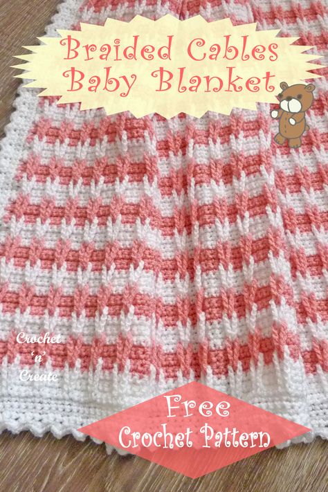 Jacobs ladder baby blanket. FREE CROCHET PATTERN. #crochetbabyblanket #crochetblanket Baby Blanket Free Crochet Pattern, Crochet Baby Shawl, Jacobs Ladder, Baby Afghan Crochet Patterns, Crochet Knit Blanket, Crochet Baby Blanket Free Pattern, Crochet Snowflake Pattern, Baby Crochet Patterns Free, Crochet For Beginners Blanket