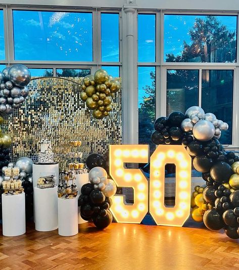 Fifty And Fabulous Party Ideas, Five And Fabulous Birthday, Fabulous Birthday Party Ideas, Diy 50th Birthday Decorations, Fiftieth Birthday Party Ideas, 50 And Fabulous Party, 50th Birthday Celebration Ideas, 50th Birthday Party For Women, 50th Birthday Party Themes