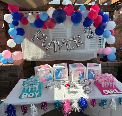 Baby Gender Reveal (if you are using this photo pls give credits) Pokemon Gender Reveal, Gender Reveal Photos, Future Mom, Baby Gender Reveal, Baby Reveal, Baby Gender, Future Kids, Gender Reveal, Pokemon