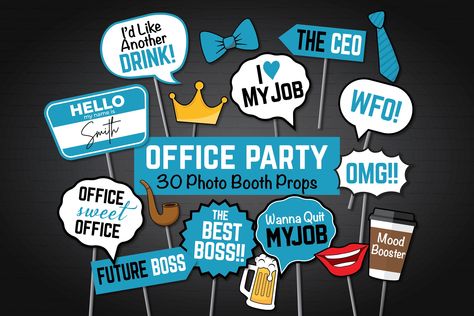 Excited to share the latest addition to my #etsy shop: 30 Office Party Photo Booth Props: Funny Adult Work SVG Bundle Props Instant Download https://etsy.me/3cZ4Yg3 #blue #retirement #thanksgiving #black #officeparty #workparty #photoboothprops #partyprops #officedecor Photo Booth Props Template, Party Photo Frame, Funny Photo Booth, Christmas Photo Booth Props, Party Photo Booth Props, Printable Photo Props, Christmas Party Photo, Photography Wallpapers, Party Fotos