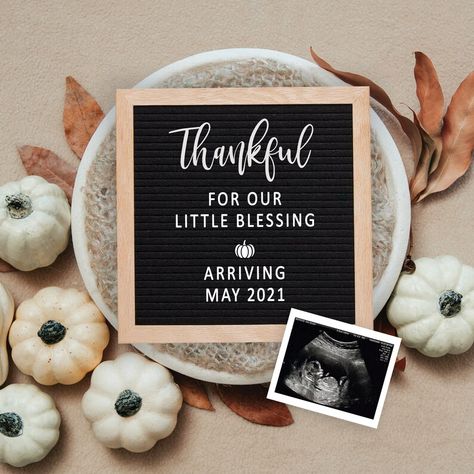 Pregnancy Announcement Fall, Holiday Baby Announcement, Thanksgiving Baby Announcement, Neutral Pregnancy Announcement, Thanksgiving Pregnancy Announcement, Fall Pregnancy, Fall Pregnancy Announcement, Pregnancy Announcement Template, Digital Pregnancy Announcement