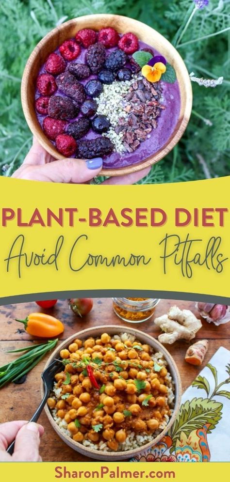 Are you new to plant-based eating and feeling a bit stuck on which foods should be filling your plate? You’re definitely not alone. Plant-based trends are increasing each and every day, but all plant-based diets are certainly not created equal. #vegandinner #veganrecipes #dietrecipes #vegetarianrecipes #vegansnacks #plantbased #plantbasedrecipes #plantbasedmeals Meal Plan For Diabetics, Plant Based Diet Meal Plan, Quick Vegan Meals, Plant Based Diet Recipes, Wfpb Recipes, Plant Based Cookbook, Vegan Healthy, Healthy Recipies, Unprocessed Food