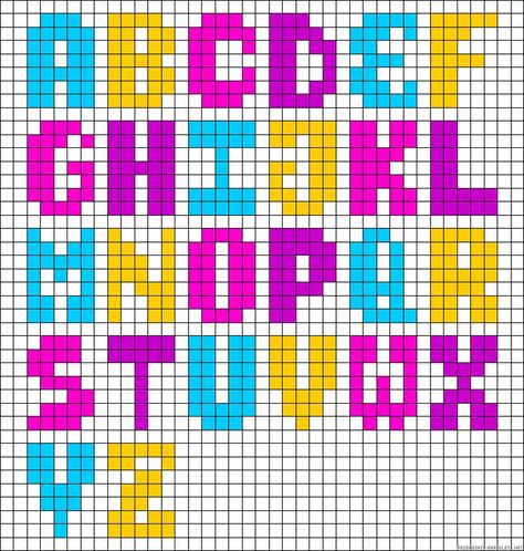 1000+ ideas about Perler Bead Templates on Pinterest | Perler ... Perler Bead Designs, Perler Beads Ideas, Cross Stitch Fonts, Fuse Bead Patterns, Hama Beads Design, Perler Bead Templates, Cross Stitch Letters, Motifs Perler, Hama Bead