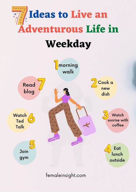 How to Live an Adventurous Life How To Make Your Life More Exciting, Life Experience, How To Make Life More Exciting, Adventurous People, Weekend Camping Trip, Mom Planner, Sleeping Under The Stars, One Day Trip, Vision Board Inspiration