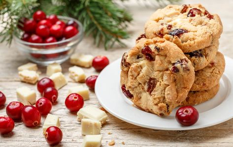 Farkleberry Cookie Recipe (Yields 24 cookies) ￼ Items Needed: • 2 cookie sheets • Mixer with paddle attachment spatula • Parchment paper • Measuring cups and spoons • Cookie cooling rack • Large spoon to drop cooking on pan Ingredients: • ½ cup white sugar • ½ cup brown sugar • ¼ cup softened butter • 1 egg • 3 tablespoons grated orange zest • 1 ½ cups all-purpose flour • ½ teaspoon baking powder • ¼ teaspoon baking soda • ¼ teaspoon salt  • 1 cup dried cranberries • 1 cup whit Spoon Cookies, White Chocolate Cranberry Cookies, Lemon Drizzle Cake, White Chocolate Cranberry, Cranberry Cookies, Chocolate Fondant, Baking Mix, Cookie Mix, White Chocolate Chips