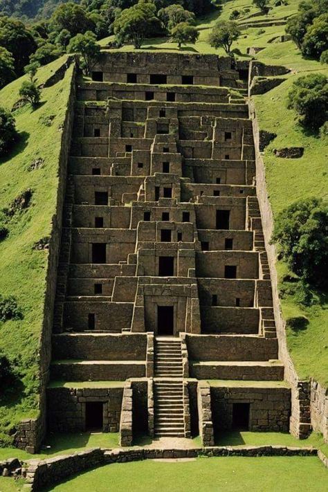 Peru Ancient Ruins, Nazca Lines Peru, Inca Ruins, Impressive Architecture, Hidden City, Nazca Lines, Archaeological Discoveries, Ancient Buildings, Mystery Of History