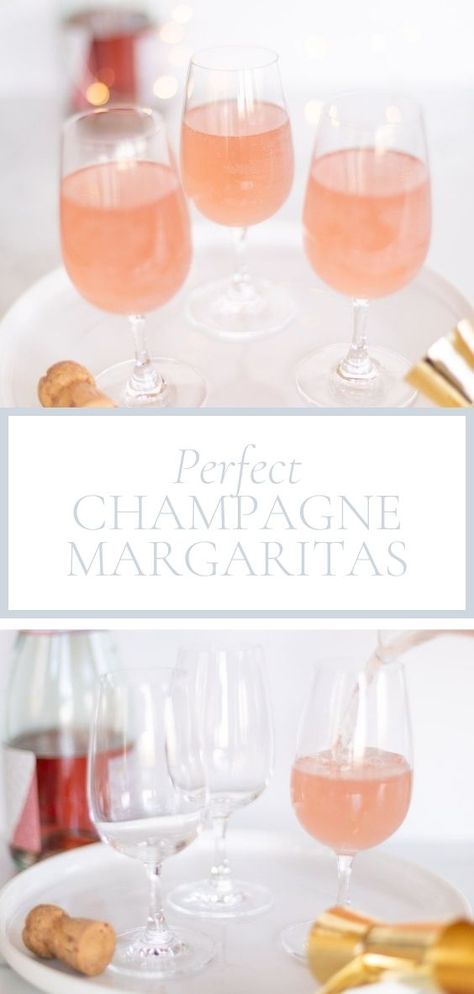 Perfect Champagne Margaritas What Is Prosecco, Pink Champagne Margarita, Champagne Margarita Recipe, Champagne Margarita, Healthy Lemonade, Champagne Margaritas, Homemade Margaritas, Make Ahead Brunch, Champagne Drinks