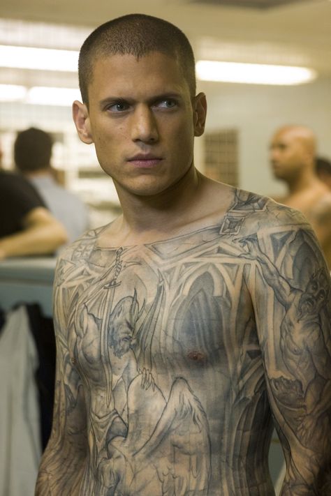 The Plot Tattoo Quiz, Quetzalcoatl Tattoo, Wentworth Miller Prison Break, Small Wave Tattoo, Tattoos Meaning, Michael Scofield, Prison Tattoos, Flipagram Instagram, Wentworth Miller