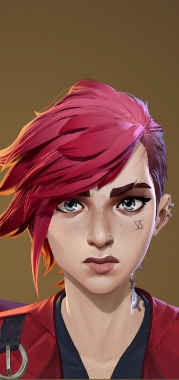 Vi Cosplay, Art Analysis, Arcane Vi, Vi Arcane, Vi League Of Legends, Reference Photos For Artists, Red Hair Inspo, Drawing Studies, Drawing Projects