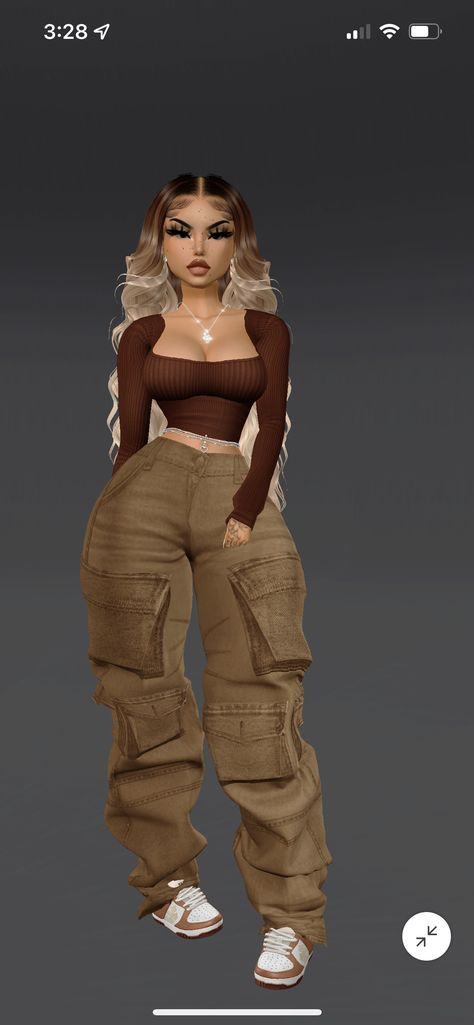 Barbz Outfits, Imvu Outfits Ideas Baddie With Names, Imvu Baddie Avatar, Imvu Characters Baddie, Imvu Baddie Outfits, Imvu Clothes Ideas, Black Female Cartoon Characters, Imvu Baddies Outfits, Imvu Outfits Ideas Baddie