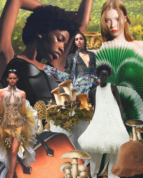 What The Viral Spread of Mushrooms Means For Fashion’s Sustainable Future Future Of Fashion, Graphic Motif, Fashion Future, W Magazine, Mod Fashion, Mood Board Fashion, Spring Fashion Trends, Future Fashion, Fun Design