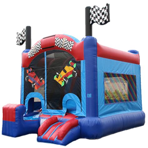 it would be great to get a *toddler sized* car themed bounce house Moon Bounce, Bounce Houses, Hot Wheels Birthday, Bouncy House, Inflatable Slide, Race Car Party, Race Car Birthday, Bounce House, Cars Birthday