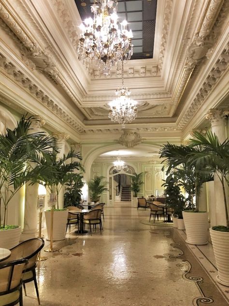 Hotel Hermitage Monte Carlo, Monaco Hotel, Gaming Studio, Themed Restaurant, Art Hotel, France Trip, Hotel Lobbies, Stunning Hotels, Fun Life