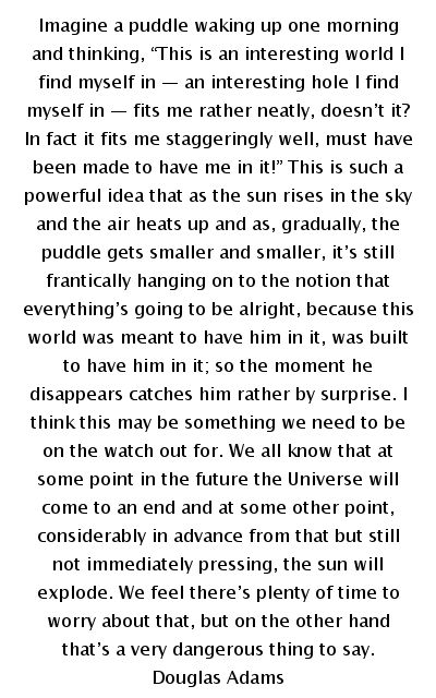 Cosmology Universe, Anthropic Principle, Hitchhiker's Guide To The Galaxy, Hitchhikers Guide To The Galaxy, Hitchhikers Guide, Douglas Adams, Friendly Letter, Guide To The Galaxy, Terry Pratchett