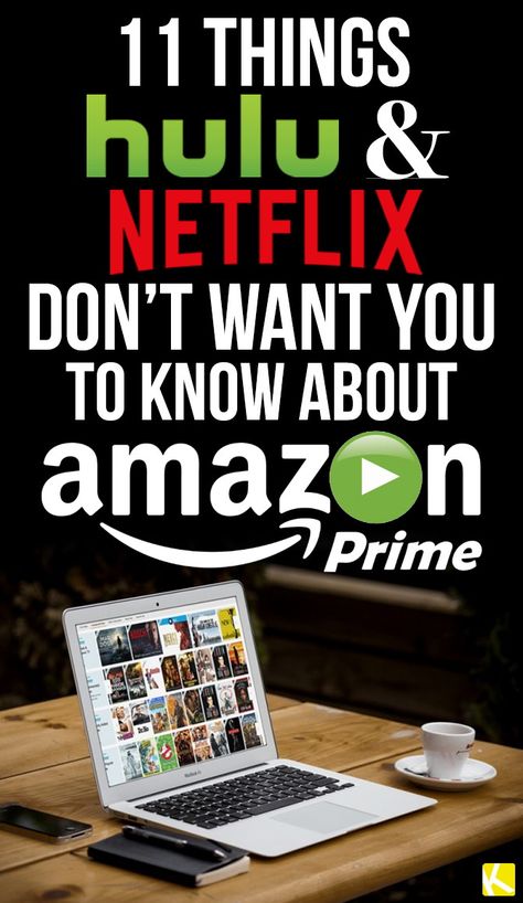 10 Things Hulu & Netflix Don’t Want You to Know About Amazon Prime Cable Tv Alternatives, Free Tv And Movies, Tv Without Cable, Tv Hacks, Ninja Course, Netflix Hacks, Tv Options, Amazon Prime Movies, Movie Hacks