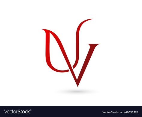 Uv Logo Design Letter, Logo Lettering Design, The Letter V Design, Vt Logo Design Letter, V V Logo, Vv Monogram Logo, Vv Logo Design Letter, Uv Logo, U Letter