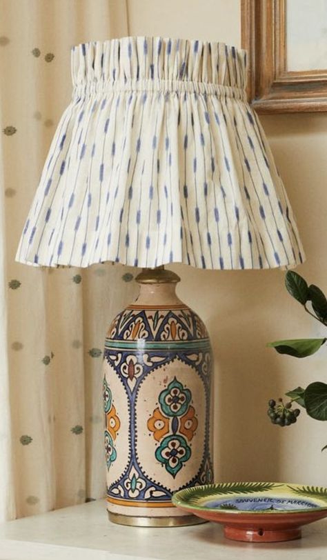 Doily Lamp Shade, Yoga Guest Room, Lamp Upcycle, Traditional Lamp, Little Beach House, Small Lamp Shades, Diy Lampe, Latest House Designs, Diy Lamp Shade