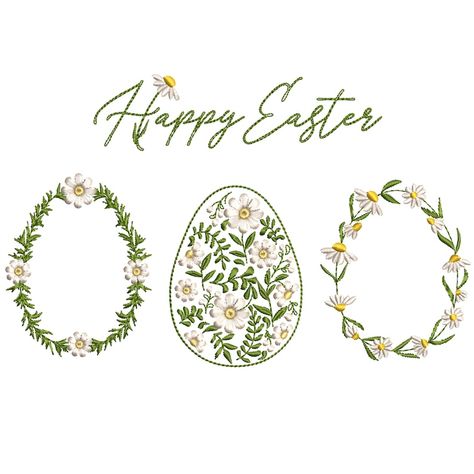 Easter Hand Embroidery Patterns, Spring Embroidery Designs, Bunny Embroidery Patterns, Easter Egg Drawing, Easter Motifs, Egg Embroidery, Embroidery Easter, Easter Symbols, Easter Embroidery Patterns