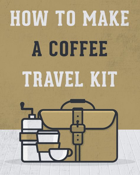 How to Make a Coffee Travel Kit Coffee Travel Kit, Beer Making Kit, Tea Travel Kit, Nespresso Travel Mug, Camping Coffee Maker, Clever Coffee, Coffee Kit, Coffee Mug Crafts, Coffee Hacks