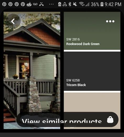 Cream Brown Black House Exterior, Green House Ideas Exterior, Dark Green Exterior House Colors Cedar Shakes, Olive Green Houses Exterior, Khaki Green House Exterior, Green House Wood Accents, Dark Green Exterior House Colors Farmhouse, Cypress Green House Exterior, Dark Green House With Cedar Accents