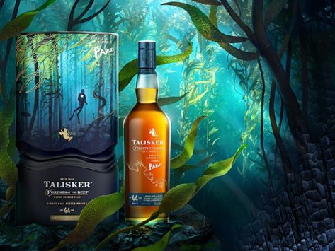 Talisker Whisky, Talisker Distillery, Ocean Day, Whisky Bottle, Not For Profit, Whiskey Cocktails, Ocean Conservation, Oceans Of The World, Single Malt