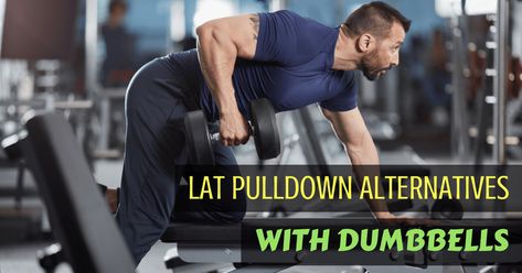 Lat Pull Down Dumbbell, Lat Pulldown Machine, Hourglass Figure Workout, Dumbell Workout, Latissimus Dorsi, Lat Pulldown, Compound Exercises, Weight Lifting Women, Upper Body Strength