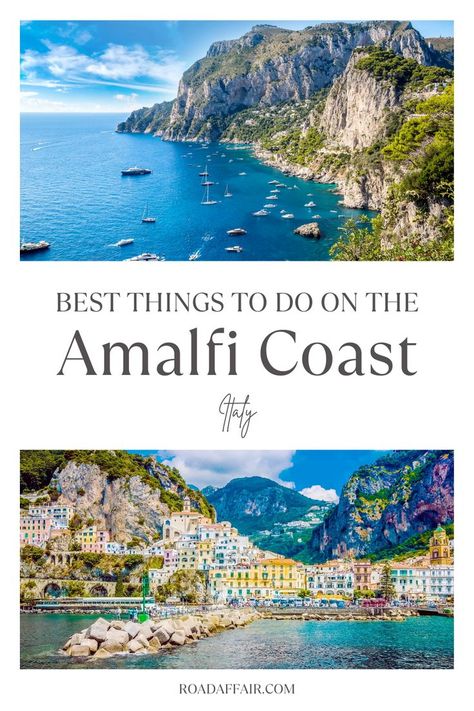 Discover the magic of the Amalfi Coast with our curated list of the best things to do on the Amalfi Coast! From breathtaking views to hidden gems, explore Italy's coastal gem like a local. Path Of The Gods, Winery Tours, Explore Italy, The Amalfi Coast, Beautiful Villas, Boat Trips, Boat Tours, Amalfi Coast, Tourist Destinations