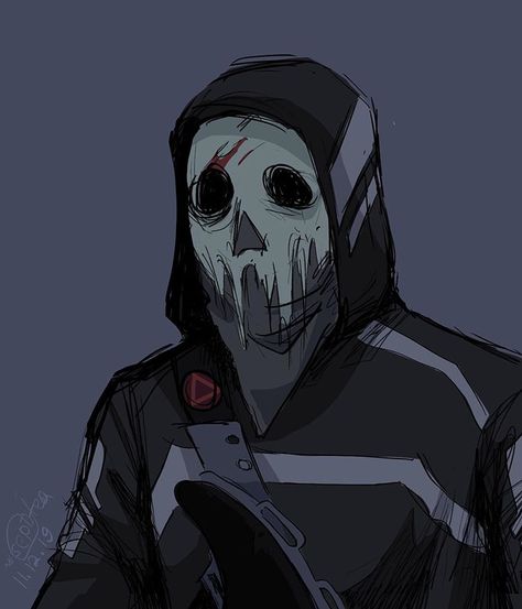 Dbd Joey, Michael Myers Art, Gas Mask Art, Dark Souls Art, Dead By Daylight, Arte Robot, Cool Monsters, Arte Cyberpunk, Horror Movie Art