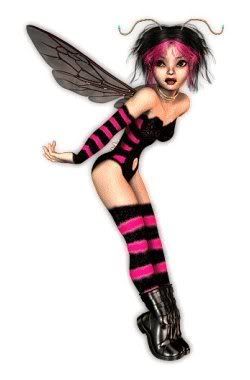 gothic pink fairie Goth Fairy, Animated Gif, Gif, For Women, Hair, Pink