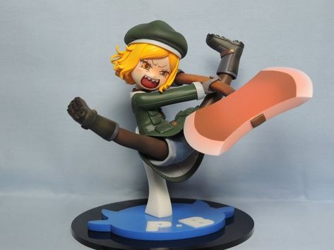 Figures Anime, Paul Bunyan, Vinyl Art Toys, 3d Figures, Garage Kits, Silly Girls, Anime Base, Honky Tonk, Anime Figurines