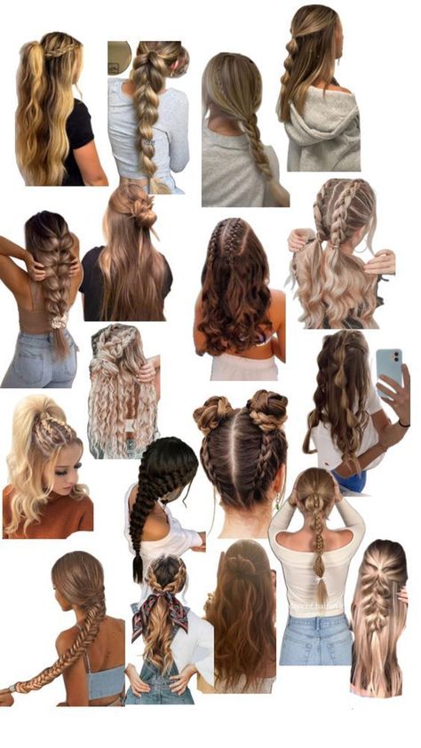 Hairstyle Examples, Beauty Hair Color, Easy Hairstyles For Thick Hair, Cute Simple Hairstyles, Beach Hairstyles For Long Hair, Easy Hairstyles For Medium Hair, Types Of Braids, Hairstyles For Layered Hair, Hair Tips Video