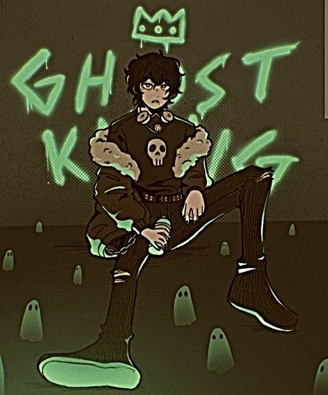 §Nico Di Angelo§ Ghost King, The Words, Ghost, United States, Green