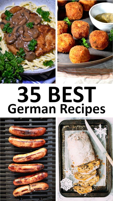 German Cuisine Recipes, German Meatloaf, German Recipes Dinner, Authentic German Recipes, Easy German Recipes, Traditional German Food, German Food Authentic, Boat Food Ideas, German Bread