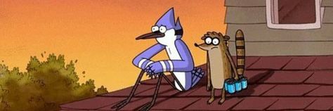 Mordecai And Rigby, Regular Show, Cartoon Network, Cartoon Characters, Gif