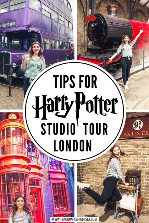 Looking for tips for the Harry Potter Studio Tour in London? Check out this guide that will tell you what to expect, food options, the best photo spots at the Harry Potter Studio Tour & more! #harrypotter #harrypotterstudiotour #londontips #harrypotterfan  #londontravel Harry Potter Studios London, Harry Potter London, Harry Potter Travel, Harry Potter Tour, Potter Studio, Harry Potter Studio Tour, Harry Potter Studios, London Guide, The Wizarding World Of Harry Potter