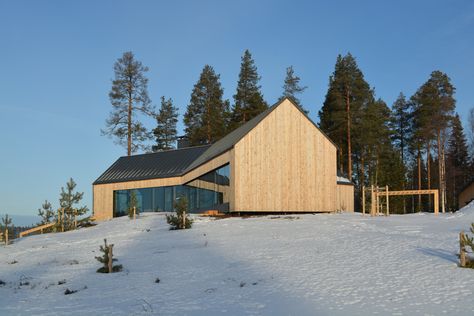 Finnish House, Modern Barn House, Modern Barn, Garden Studio, Modern Cabin, New Home Designs, Architecture Project, Barn House, House Designs Exterior