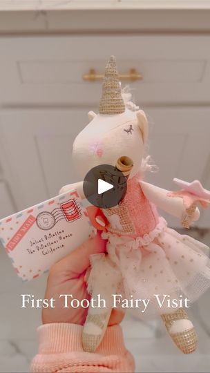 7.1M views · 303K reactions | I wasn’t prepared for this to happen so soon but thankfully I had everything I needed on hand to make the first tooth fairy visit magical 😍 What age did your kids lose their teeth?! 5 seems so young! Head to my LTK to see all my tooth fairy items! #toothfairyvisit #firsttoothlost #toothfairypillow #toothfairytime #toothfairy #toothfairyiscoming #toothfairy #asmr #thatmomlife #craftymom #pinterestinspired #momsover30 #pinterestmom | Jennie DiMatteo | Jennie DiMatteo · Original audio Fairy Items, Tooth Fairy Pillow, Crafty Moms, First Tooth, Tooth Fairy, Audio, The Originals, Quick Saves